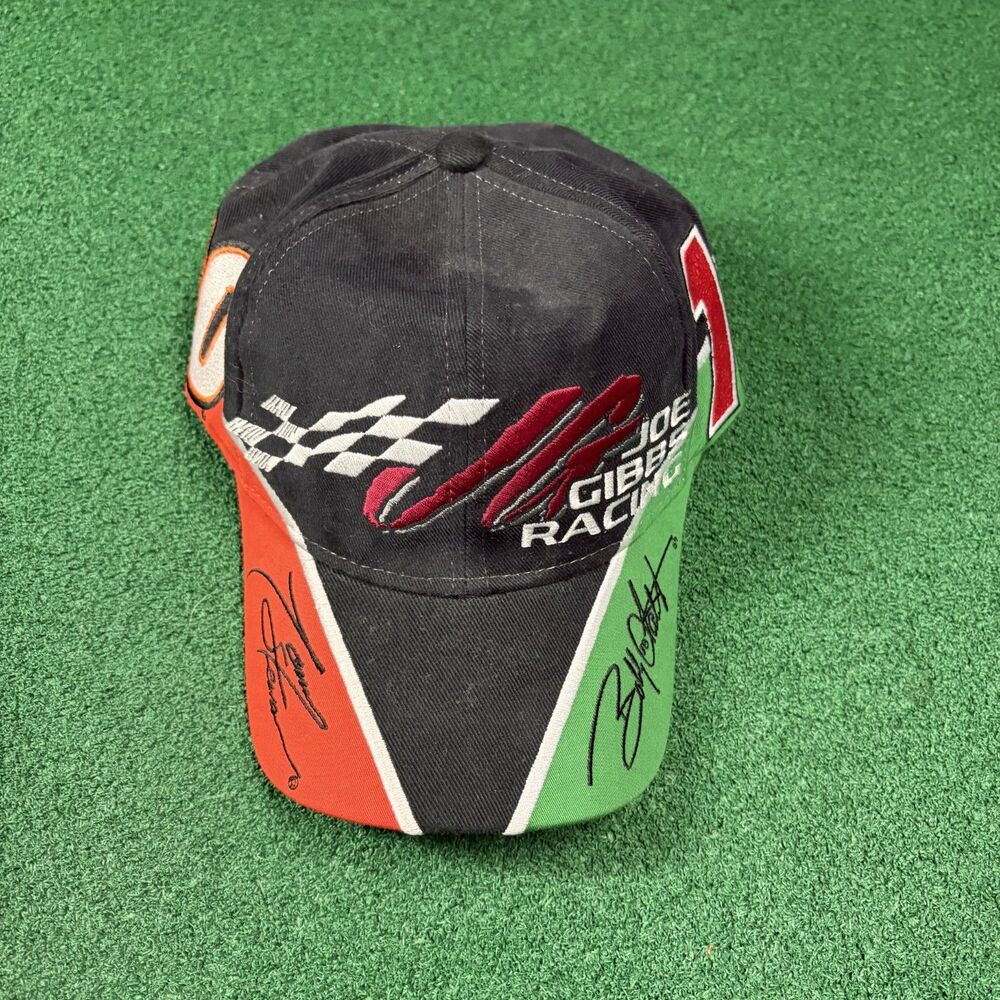 Vintage Joe Gibbs Racing Tony Stewart #20 Bobby Labonte #18 Chase NASCAR Hat